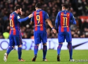 梅西雄心勃勃，将率领巴塞罗那争夺三冠王荣誉